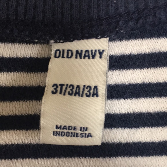 Navy and White Cardigan - Picture 6 of 8